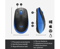 LOGITECH M190 Blue 910-005907 - 591050 - zdjęcie 10
